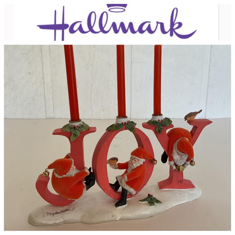MARJOLEIN BASTIN SANTA CANDLE HOLDER DECOR